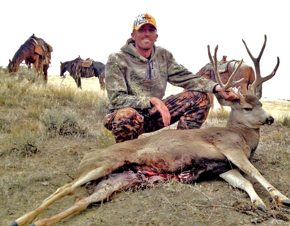 Beau with Mule Deer